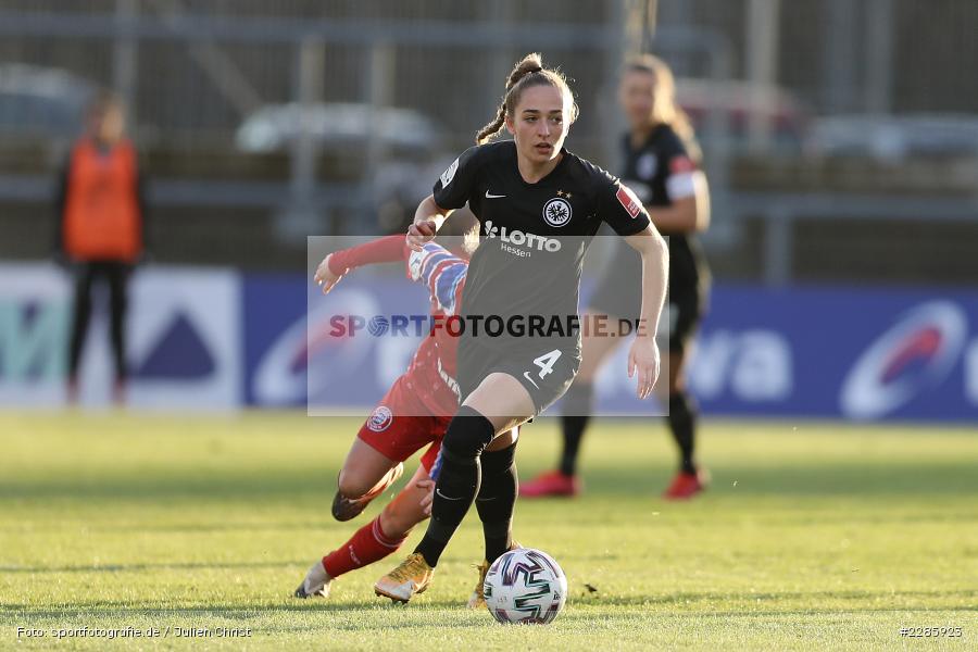 Sophia Kleinherne, Stadion am Brentanobad, Frankfurt, 13.12.2020, DFL, sport, action, Fussball, Deutschland, Dezember 2020, Saison 2020/2021, Frauen-Bundesliga, FFBL, FLYERALARM Frauen-Bundesliga, FC Bayern München, Eintracht Frankfurt - Bild-ID: 2285923 Sophia Kleinherne, Stadion am Brentanobad, Frankfurt, 13.12.2020, DFL, sport, action, Fussball, Deutschland, Dezember 2020, Saison 2020/2021, Frauen-Bundesliga, FFBL, FLYERALARM Frauen-Bundesliga, FC Bayern München, Eintracht Frankfurt - Bild-ID: 2285923