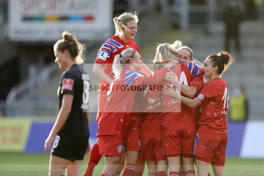 Sydney Lohmann, Marina Hegering, Carina Wenninger, Lina Magull, Lea Schüller, Hanna Glas, Linda Dallmann, Stadion am Brentanobad, Frankfurt, 13.12.2020, DFL, sport, action, Fussball, Deutschland, Dezember 2020, Saison 2020/2021, Frauen-Bundesliga, FFBL, FLYERALARM Frauen-Bundesliga, FC Bayern München, Eintracht Frankfurt - Bild-ID: 2285929 Sydney Lohmann, Marina Hegering, Carina Wenninger, Lina Magull, Lea Schüller, Hanna Glas, Linda Dallmann, Stadion am Brentanobad, Frankfurt, 13.12.2020, DFL, sport, action, Fussball, Deutschland, Dezember 2020, Saison 2020/2021, Frauen-Bundesliga, FFBL, FLYERALARM Frauen-Bundesliga, FC Bayern München, Eintracht Frankfurt - Bild-ID: 2285929