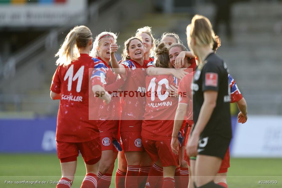Sarah Zadrazil, Sydney Lohmann, Marina Hegering, Carina Wenninger, Lina Magull, Lea Schüller, Hanna Glas, Linda Dallmann, Stadion am Brentanobad, Frankfurt, 13.12.2020, DFL, sport, action, Fussball, Deutschland, Dezember 2020, Saison 2020/2021, Frauen-Bundesliga, FFBL, FLYERALARM Frauen-Bundesliga, FC Bayern München, Eintracht Frankfurt - Bild-ID: 2285930 Sarah Zadrazil, Sydney Lohmann, Marina Hegering, Carina Wenninger, Lina Magull, Lea Schüller, Hanna Glas, Linda Dallmann, Stadion am Brentanobad, Frankfurt, 13.12.2020, DFL, sport, action, Fussball, Deutschland, Dezember 2020, Saison 2020/2021, Frauen-Bundesliga, FFBL, FLYERALARM Frauen-Bundesliga, FC Bayern München, Eintracht Frankfurt - Bild-ID: 2285930