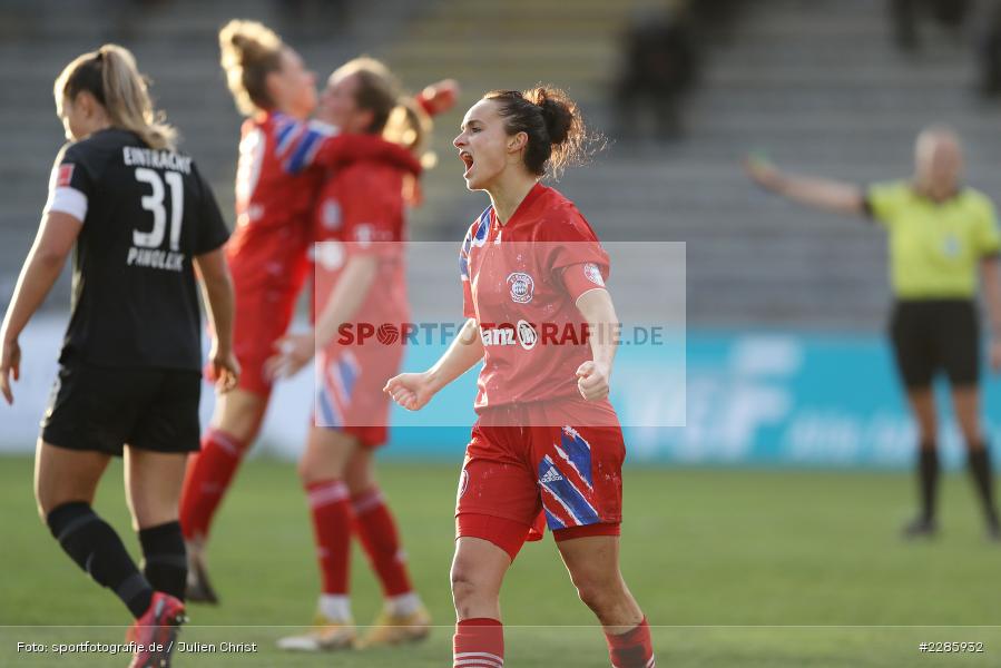 Sydney Lohmann, Tanja Pawollek, Linda Dallmann, Lina Magull, Stadion am Brentanobad, Frankfurt, 13.12.2020, DFL, sport, action, Fussball, Deutschland, Dezember 2020, Saison 2020/2021, Frauen-Bundesliga, FFBL, FLYERALARM Frauen-Bundesliga, FC Bayern München, Eintracht Frankfurt - Bild-ID: 2285932 Sydney Lohmann, Tanja Pawollek, Linda Dallmann, Lina Magull, Stadion am Brentanobad, Frankfurt, 13.12.2020, DFL, sport, action, Fussball, Deutschland, Dezember 2020, Saison 2020/2021, Frauen-Bundesliga, FFBL, FLYERALARM Frauen-Bundesliga, FC Bayern München, Eintracht Frankfurt - Bild-ID: 2285932