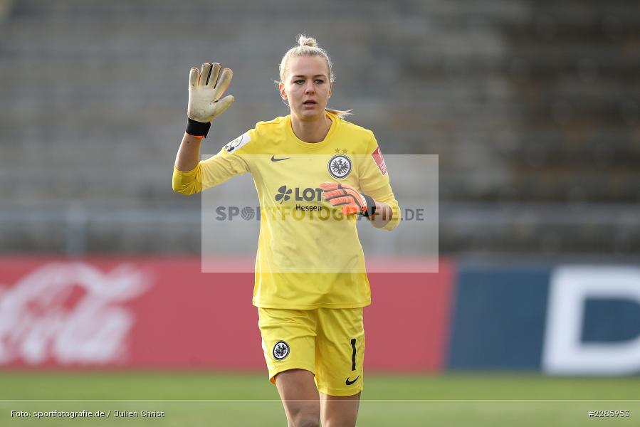 Hand, Merle Frohms, Stadion am Brentanobad, Frankfurt, 13.12.2020, DFL, sport, action, Fussball, Deutschland, Dezember 2020, Saison 2020/2021, Frauen-Bundesliga, FFBL, FLYERALARM Frauen-Bundesliga, FC Bayern München, Eintracht Frankfurt - Bild-ID: 2285953 Hand, Merle Frohms, Stadion am Brentanobad, Frankfurt, 13.12.2020, DFL, sport, action, Fussball, Deutschland, Dezember 2020, Saison 2020/2021, Frauen-Bundesliga, FFBL, FLYERALARM Frauen-Bundesliga, FC Bayern München, Eintracht Frankfurt - Bild-ID: 2285953