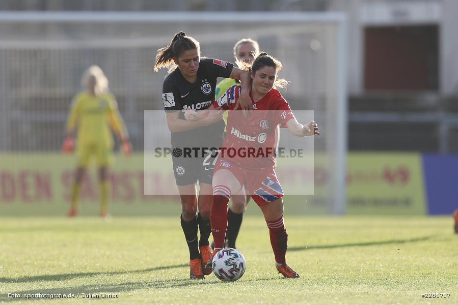 Laura Feiersinger, Sarah Zadrazil, Stadion am Brentanobad, Frankfurt, 13.12.2020, DFL, sport, action, Fussball, Deutschland, Dezember 2020, Saison 2020/2021, Frauen-Bundesliga, FFBL, FLYERALARM Frauen-Bundesliga, FC Bayern München, Eintracht Frankfurt - Bild-ID: 2285959 Laura Feiersinger, Sarah Zadrazil, Stadion am Brentanobad, Frankfurt, 13.12.2020, DFL, sport, action, Fussball, Deutschland, Dezember 2020, Saison 2020/2021, Frauen-Bundesliga, FFBL, FLYERALARM Frauen-Bundesliga, FC Bayern München, Eintracht Frankfurt - Bild-ID: 2285959