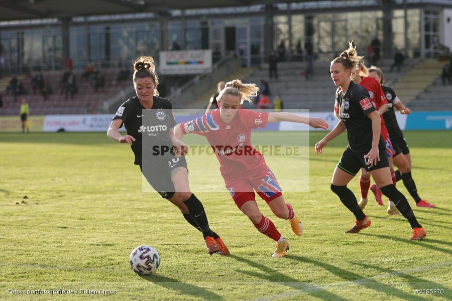 Lea Schüller, Verena Aschauer, Stadion am Brentanobad, Frankfurt, 13.12.2020, DFL, sport, action, Fussball, Deutschland, Dezember 2020, Saison 2020/2021, Frauen-Bundesliga, FFBL, FLYERALARM Frauen-Bundesliga, FC Bayern München, Eintracht Frankfurt - Bild-ID: 2285970 Lea Schüller, Verena Aschauer, Stadion am Brentanobad, Frankfurt, 13.12.2020, DFL, sport, action, Fussball, Deutschland, Dezember 2020, Saison 2020/2021, Frauen-Bundesliga, FFBL, FLYERALARM Frauen-Bundesliga, FC Bayern München, Eintracht Frankfurt - Bild-ID: 2285970