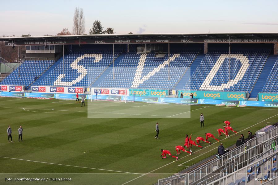 Kader, Merck-Stadion, Darmstadt, 19.12.2020, DFL, sport, action, Fussball, Deutschland, Dezember 2020, Saison 2020/2021, 2. Bundesliga, FC Würzburger Kickers, SV Darmstadt 98 - Bild-ID: 2286045