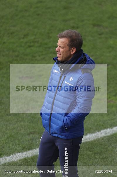 Trainer, Markus Anfang, Merck-Stadion, Darmstadt, 19.12.2020, DFL, sport, action, Fussball, Deutschland, Dezember 2020, Saison 2020/2021, 2. Bundesliga, FC Würzburger Kickers, SV Darmstadt 98 - Bild-ID: 2286094