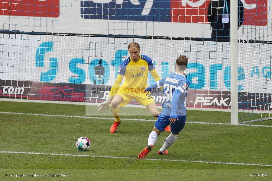 Hendrik Bonmann, Adrian Stanilewicz, Merck-Stadion, Darmstadt, 19.12.2020, DFL, sport, action, Fussball, Deutschland, Dezember 2020, Saison 2020/2021, 2. Bundesliga, FC Würzburger Kickers, SV Darmstadt 98 - Bild-ID: 2286159
