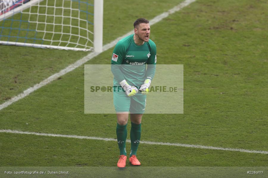 Marcel Schuhen, Merck-Stadion, Darmstadt, 19.12.2020, DFL, sport, action, Fussball, Deutschland, Dezember 2020, Saison 2020/2021, 2. Bundesliga, FC Würzburger Kickers, SV Darmstadt 98 - Bild-ID: 2286177
