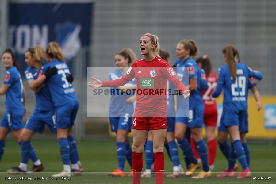 Tor, enttäuscht, Emotionen, Johanna Elsig, Dietmar-Hopp-Stadion, Sinsheim, 20.12.2020, DFL, sport, action, Fussball, Deutschland, Dezember 2020, Saison 2020/2021, Frauen-Bundesliga, FFBL, FLYERALARM Frauen-Bundesliga, 1. FFC Turbine Potsdam, TSG Hoffenheim - Bild-ID: 2286209 Tor, enttäuscht, Emotionen, Johanna Elsig, Dietmar-Hopp-Stadion, Sinsheim, 20.12.2020, DFL, sport, action, Fussball, Deutschland, Dezember 2020, Saison 2020/2021, Frauen-Bundesliga, FFBL, FLYERALARM Frauen-Bundesliga, 1. FFC Turbine Potsdam, TSG Hoffenheim - Bild-ID: 2286209