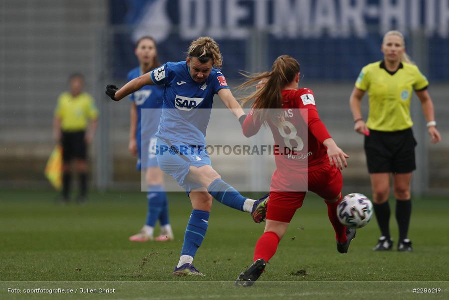 Schuss, Tor, Lena Lattwein, Dietmar-Hopp-Stadion, Sinsheim, 20.12.2020, DFL, sport, action, Fussball, Deutschland, Dezember 2020, Saison 2020/2021, Frauen-Bundesliga, FFBL, FLYERALARM Frauen-Bundesliga, 1. FFC Turbine Potsdam, TSG Hoffenheim - Bild-ID: 2286219 Schuss, Tor, Lena Lattwein, Dietmar-Hopp-Stadion, Sinsheim, 20.12.2020, DFL, sport, action, Fussball, Deutschland, Dezember 2020, Saison 2020/2021, Frauen-Bundesliga, FFBL, FLYERALARM Frauen-Bundesliga, 1. FFC Turbine Potsdam, TSG Hoffenheim - Bild-ID: 2286219