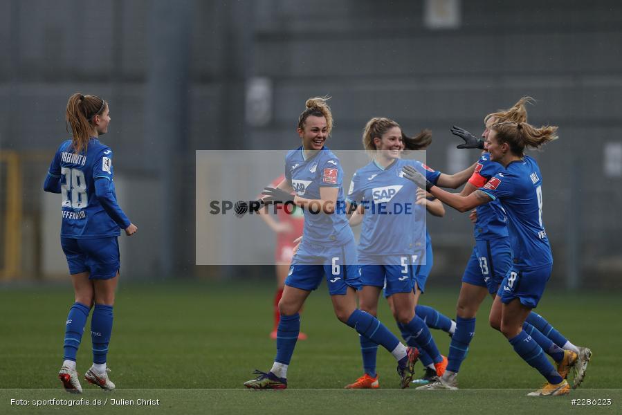 Emotionen, Torjubel, Maximiliane Rall, Luana Bühler, Tabea Waßmuth, Lena Lattwein, Dietmar-Hopp-Stadion, Sinsheim, 20.12.2020, DFL, sport, action, Fussball, Deutschland, Dezember 2020, Saison 2020/2021, Frauen-Bundesliga, FFBL, FLYERALARM Frauen-Bundesliga, 1. FFC Turbine Potsdam, TSG Hoffenheim - Bild-ID: 2286223 Emotionen, Torjubel, Maximiliane Rall, Luana Bühler, Tabea Waßmuth, Lena Lattwein, Dietmar-Hopp-Stadion, Sinsheim, 20.12.2020, DFL, sport, action, Fussball, Deutschland, Dezember 2020, Saison 2020/2021, Frauen-Bundesliga, FFBL, FLYERALARM Frauen-Bundesliga, 1. FFC Turbine Potsdam, TSG Hoffenheim - Bild-ID: 2286223