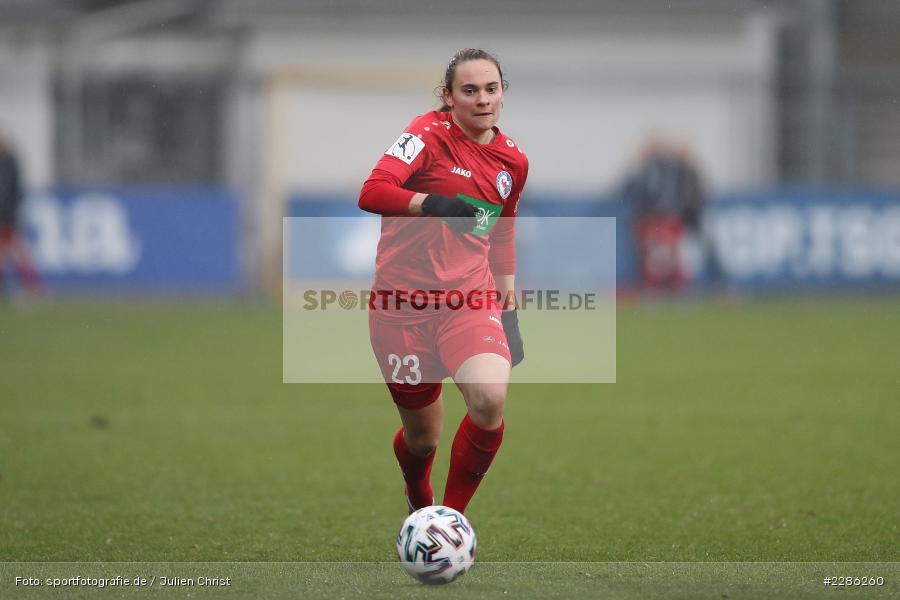 Meaghan Nally, Dietmar-Hopp-Stadion, Sinsheim, 20.12.2020, DFL, sport, action, Fussball, Deutschland, Dezember 2020, Saison 2020/2021, Frauen-Bundesliga, FFBL, FLYERALARM Frauen-Bundesliga, 1. FFC Turbine Potsdam, TSG Hoffenheim - Bild-ID: 2286260