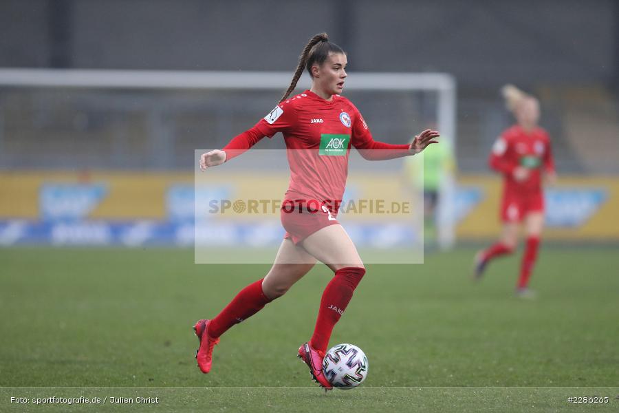 Selina Cerci, Dietmar-Hopp-Stadion, Sinsheim, 20.12.2020, DFL, sport, action, Fussball, Deutschland, Dezember 2020, Saison 2020/2021, Frauen-Bundesliga, FFBL, FLYERALARM Frauen-Bundesliga, 1. FFC Turbine Potsdam, TSG Hoffenheim - Bild-ID: 2286265