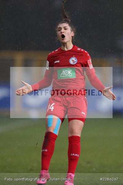 Frust, Sophie Weidauer, Dietmar-Hopp-Stadion, Sinsheim, 20.12.2020, DFL, sport, action, Fussball, Deutschland, Dezember 2020, Saison 2020/2021, Frauen-Bundesliga, FFBL, FLYERALARM Frauen-Bundesliga, 1. FFC Turbine Potsdam, TSG Hoffenheim - Bild-ID: 2286267