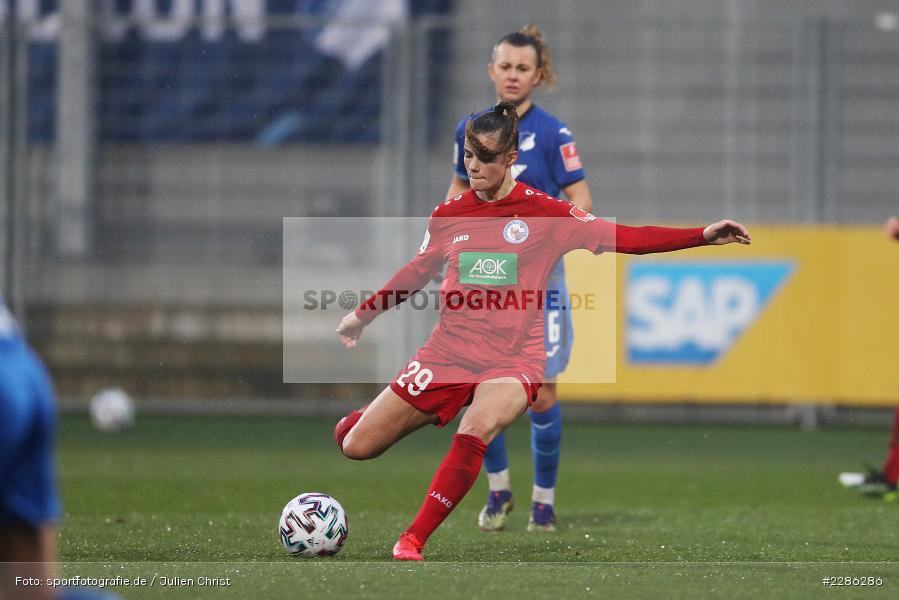 Selina Cerci, Dietmar-Hopp-Stadion, Sinsheim, 20.12.2020, DFL, sport, action, Fussball, Deutschland, Dezember 2020, Saison 2020/2021, Frauen-Bundesliga, FFBL, FLYERALARM Frauen-Bundesliga, 1. FFC Turbine Potsdam, TSG Hoffenheim - Bild-ID: 2286286