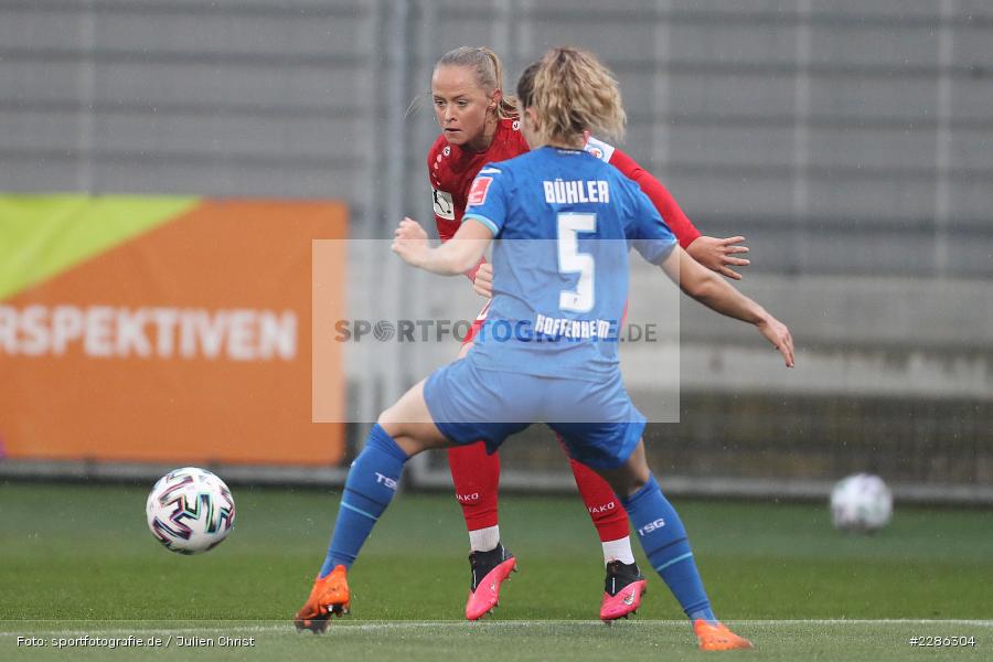 Luana Bühler, Karoline Smidt Nielsen, Dietmar-Hopp-Stadion, Sinsheim, 20.12.2020, DFL, sport, action, Fussball, Deutschland, Dezember 2020, Saison 2020/2021, Frauen-Bundesliga, FFBL, FLYERALARM Frauen-Bundesliga, 1. FFC Turbine Potsdam, TSG Hoffenheim - Bild-ID: 2286304