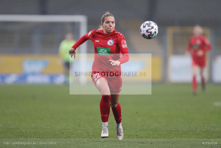 Nina Ehegötz, Dietmar-Hopp-Stadion, Sinsheim, 20.12.2020, DFL, sport, action, Fussball, Deutschland, Dezember 2020, Saison 2020/2021, Frauen-Bundesliga, FFBL, FLYERALARM Frauen-Bundesliga, 1. FFC Turbine Potsdam, TSG Hoffenheim - Bild-ID: 2286308