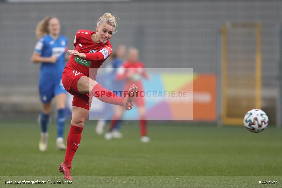 Merle Barth, Dietmar-Hopp-Stadion, Sinsheim, 20.12.2020, DFL, sport, action, Fussball, Deutschland, Dezember 2020, Saison 2020/2021, Frauen-Bundesliga, FFBL, FLYERALARM Frauen-Bundesliga, 1. FFC Turbine Potsdam, TSG Hoffenheim - Bild-ID: 2286327