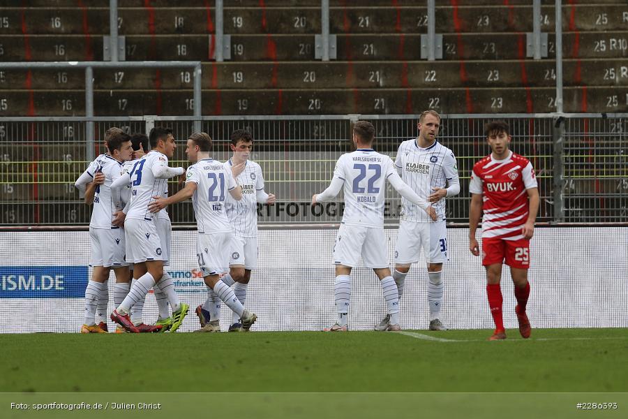 Emotionen, Jubel, Marvin Wanitzek Dominik Meisel, FLYERALARM Arena, Würzburg, 02.01.2021, DFL, sport, action, Fussball, Deutschland, Januar 2021, Saison 2020/2021, Bundesliga, 2. Bundesliga, Karlsruher SC, FC Würzburger Kickers - Bild-ID: 2286393 Emotionen, Jubel, Marvin Wanitzek Dominik Meisel, FLYERALARM Arena, Würzburg, 02.01.2021, DFL, sport, action, Fussball, Deutschland, Januar 2021, Saison 2020/2021, Bundesliga, 2. Bundesliga, Karlsruher SC, FC Würzburger Kickers - Bild-ID: 2286393