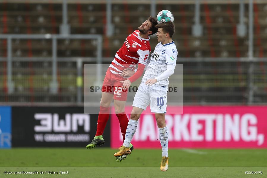 Daniel Hägele, Marvin Wanitzek, FLYERALARM Arena, Würzburg, 02.01.2021, DFL, sport, action, Fussball, Deutschland, Januar 2021, Saison 2020/2021, Bundesliga, 2. Bundesliga, Karlsruher SC, FC Würzburger Kickers - Bild-ID: 2286398 Daniel Hägele, Marvin Wanitzek, FLYERALARM Arena, Würzburg, 02.01.2021, DFL, sport, action, Fussball, Deutschland, Januar 2021, Saison 2020/2021, Bundesliga, 2. Bundesliga, Karlsruher SC, FC Würzburger Kickers - Bild-ID: 2286398