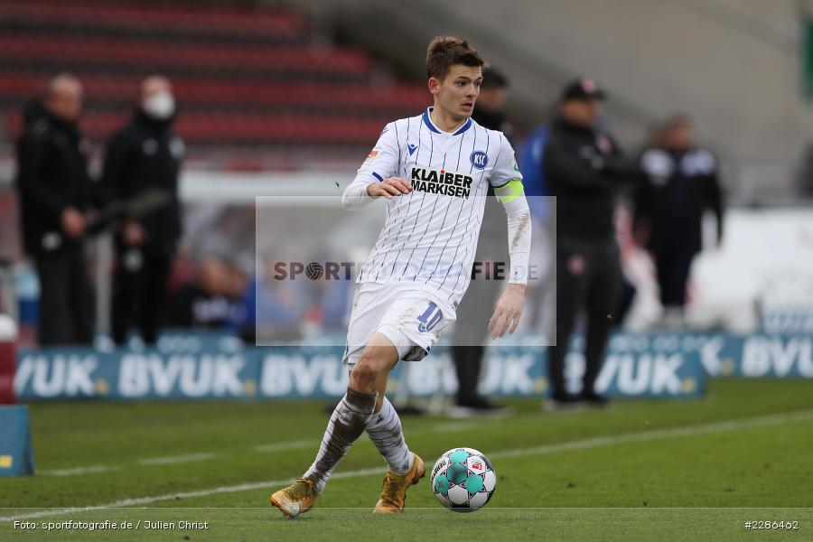 Marvin Wanitzek, FLYERALARM Arena, Würzburg, 02.01.2021, DFL, sport, action, Fussball, Deutschland, Januar 2021, Saison 2020/2021, Bundesliga, 2. Bundesliga, Karlsruher SC, FC Würzburger Kickers - Bild-ID: 2286462 Marvin Wanitzek, FLYERALARM Arena, Würzburg, 02.01.2021, DFL, sport, action, Fussball, Deutschland, Januar 2021, Saison 2020/2021, Bundesliga, 2. Bundesliga, Karlsruher SC, FC Würzburger Kickers - Bild-ID: 2286462