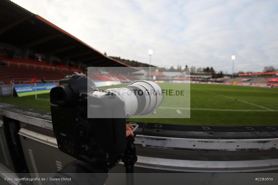 Symbolbild, Kamera, Stadion, Fotograf, Teleobjektiv, FLYERALARM Arena, Würzburg, 02.01.2021, DFL, sport, action, Fussball, Deutschland, Januar 2021, Saison 2020/2021, Bundesliga, 2. Bundesliga, Karlsruher SC, FC Würzburger Kickers - Bild-ID: 2286516 Symbolbild, Kamera, Stadion, Fotograf, Teleobjektiv, FLYERALARM Arena, Würzburg, 02.01.2021, DFL, sport, action, Fussball, Deutschland, Januar 2021, Saison 2020/2021, Bundesliga, 2. Bundesliga, Karlsruher SC, FC Würzburger Kickers - Bild-ID: 2286516