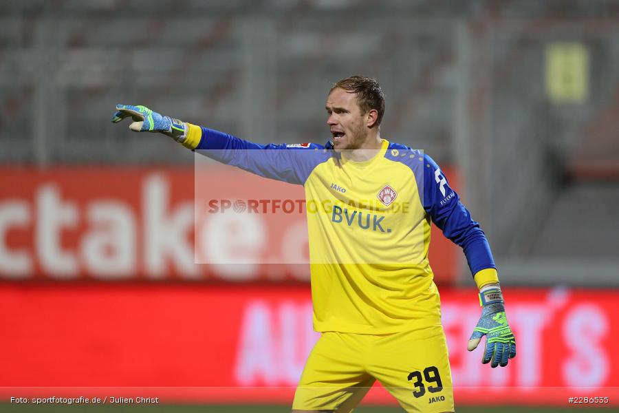 Hände, Arme, gestikuliert, gibt Anweisungen, Hendrik Bonmann, FLYERALARM Arena, Würzburg, 06.01.2021, DFL, sport, action, Fussball, Deutschland, Januar 2021, Saison 2020/2021, FCSP, FWK, Bundesliga, 2. Bundesliga, FC St. Pauli, FC Würzburger Kickers - Bild-ID: 2286535
