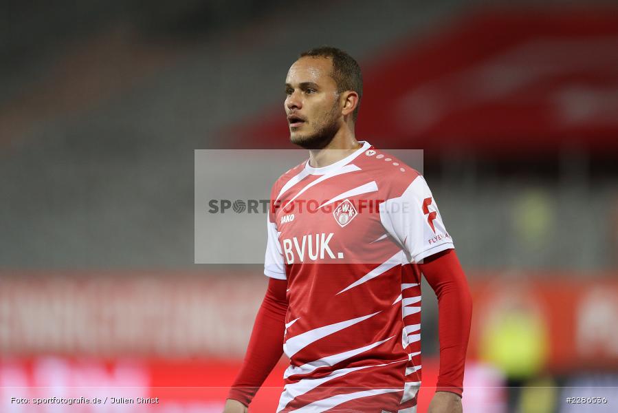 Ewerton, FLYERALARM Arena, Würzburg, 06.01.2021, DFL, sport, action, Fussball, Deutschland, Januar 2021, Saison 2020/2021, FCSP, FWK, Bundesliga, 2. Bundesliga, FC St. Pauli, FC Würzburger Kickers - Bild-ID: 2286536