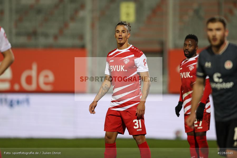 Rolf Feltscher, FLYERALARM Arena, Würzburg, 06.01.2021, DFL, sport, action, Fussball, Deutschland, Januar 2021, Saison 2020/2021, FCSP, FWK, Bundesliga, 2. Bundesliga, FC St. Pauli, FC Würzburger Kickers - Bild-ID: 2286545