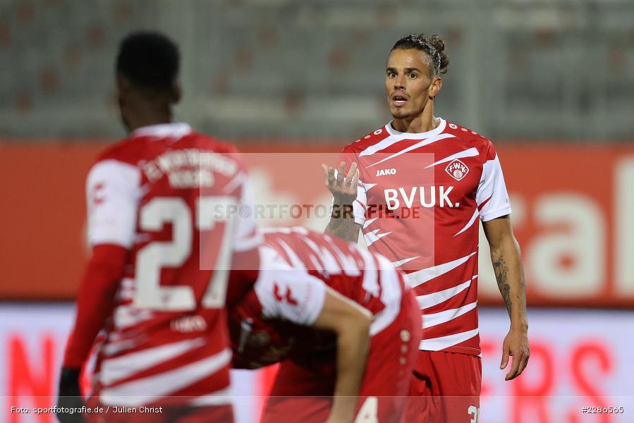 Hände, gestikuliert, Anweisungen, Rolf Feltscher, FLYERALARM Arena, Würzburg, 06.01.2021, DFL, sport, action, Fussball, Deutschland, Januar 2021, Saison 2020/2021, FCSP, FWK, Bundesliga, 2. Bundesliga, FC St. Pauli, FC Würzburger Kickers - Bild-ID: 2286565