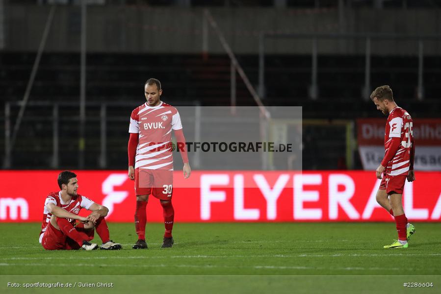 Martin Hašek, Ewerton, Enttäuscht, Hendrik Hansen, FLYERALARM Arena, Würzburg, 06.01.2021, DFL, sport, action, Fussball, Deutschland, Januar 2021, Saison 2020/2021, FCSP, FWK, Bundesliga, 2. Bundesliga, FC St. Pauli, FC Würzburger Kickers - Bild-ID: 2286604