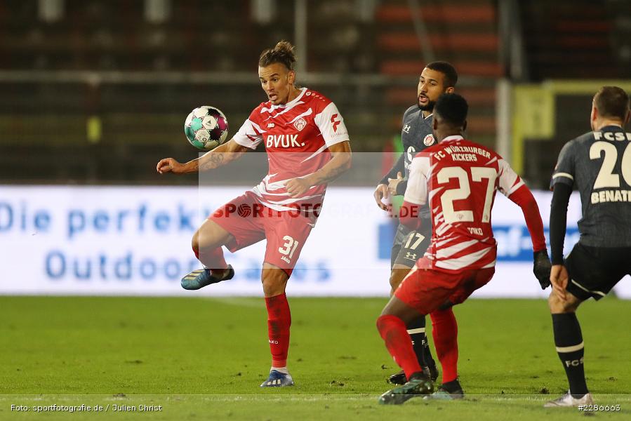 Ball, Fokus, Rolf Feltscher, FLYERALARM Arena, Würzburg, 06.01.2021, DFL, sport, action, Fussball, Deutschland, Januar 2021, Saison 2020/2021, FCSP, FWK, Bundesliga, 2. Bundesliga, FC St. Pauli, FC Würzburger Kickers - Bild-ID: 2286663 Ball, Fokus, Rolf Feltscher, FLYERALARM Arena, Würzburg, 06.01.2021, DFL, sport, action, Fussball, Deutschland, Januar 2021, Saison 2020/2021, FCSP, FWK, Bundesliga, 2. Bundesliga, FC St. Pauli, FC Würzburger Kickers - Bild-ID: 2286663