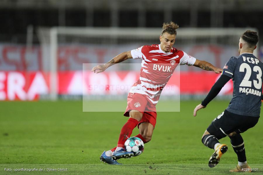 Leart Paqarada, Rolf Feltscher, FLYERALARM Arena, Würzburg, 06.01.2021, DFL, sport, action, Fussball, Deutschland, Januar 2021, Saison 2020/2021, FCSP, FWK, Bundesliga, 2. Bundesliga, FC St. Pauli, FC Würzburger Kickers - Bild-ID: 2286707 Leart Paqarada, Rolf Feltscher, FLYERALARM Arena, Würzburg, 06.01.2021, DFL, sport, action, Fussball, Deutschland, Januar 2021, Saison 2020/2021, FCSP, FWK, Bundesliga, 2. Bundesliga, FC St. Pauli, FC Würzburger Kickers - Bild-ID: 2286707