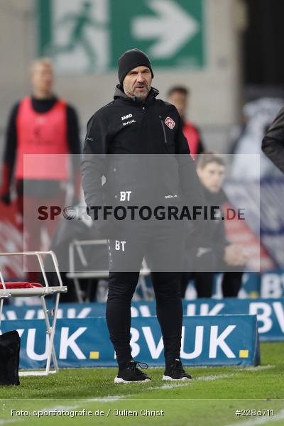 Trainer, Bernhard Trares, FLYERALARM Arena, Würzburg, 06.01.2021, DFL, sport, action, Fussball, Deutschland, Januar 2021, Saison 2020/2021, FCSP, FWK, Bundesliga, 2. Bundesliga, FC St. Pauli, FC Würzburger Kickers - Bild-ID: 2286711