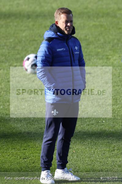 Markus Anfang, Merck-Stadion, Darmstadt, 10.01.2021, DFL, sport, action, Fussball, Deutschland, Januar 2021, Saison 2020/2021, H96, D98, Bundesliga, 2. Bundesliga, Hannover 96, SV Darmstadt 98 - Bild-ID: 2286721