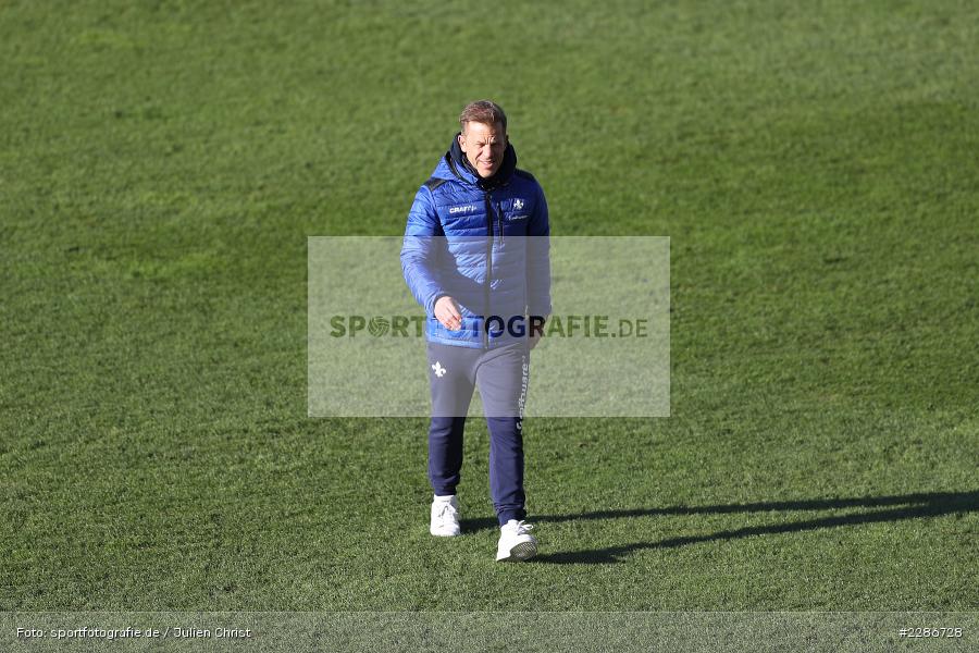 Markus Anfang, Merck-Stadion, Darmstadt, 10.01.2021, DFL, sport, action, Fussball, Deutschland, Januar 2021, Saison 2020/2021, H96, D98, Bundesliga, 2. Bundesliga, Hannover 96, SV Darmstadt 98 - Bild-ID: 2286728