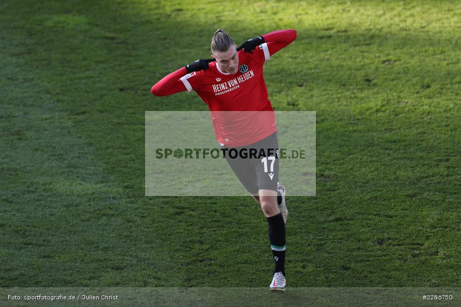 Freude, Emotionen, Torjubel, Marvin Ducksch, Merck-Stadion, Darmstadt, 10.01.2021, DFL, sport, action, Fussball, Deutschland, Januar 2021, Saison 2020/2021, H96, D98, Bundesliga, 2. Bundesliga, Hannover 96, SV Darmstadt 98 - Bild-ID: 2286750 Freude, Emotionen, Torjubel, Marvin Ducksch, Merck-Stadion, Darmstadt, 10.01.2021, DFL, sport, action, Fussball, Deutschland, Januar 2021, Saison 2020/2021, H96, D98, Bundesliga, 2. Bundesliga, Hannover 96, SV Darmstadt 98 - Bild-ID: 2286750