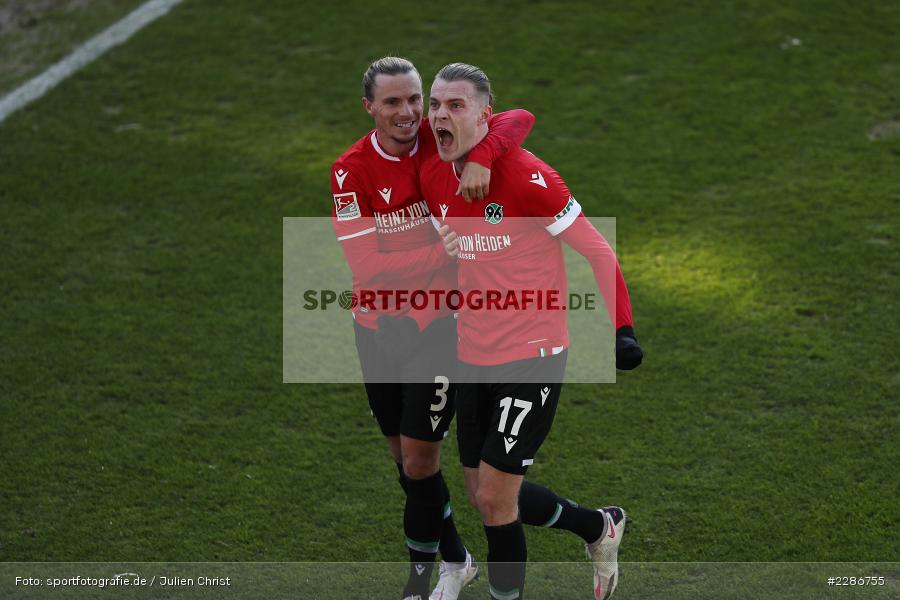 Bo Niklas Hult, Freude, Emotionen, Torjubel, Marvin Ducksch, Merck-Stadion, Darmstadt, 10.01.2021, DFL, sport, action, Fussball, Deutschland, Januar 2021, Saison 2020/2021, H96, D98, Bundesliga, 2. Bundesliga, Hannover 96, SV Darmstadt 98 - Bild-ID: 2286755 Bo Niklas Hult, Freude, Emotionen, Torjubel, Marvin Ducksch, Merck-Stadion, Darmstadt, 10.01.2021, DFL, sport, action, Fussball, Deutschland, Januar 2021, Saison 2020/2021, H96, D98, Bundesliga, 2. Bundesliga, Hannover 96, SV Darmstadt 98 - Bild-ID: 2286755