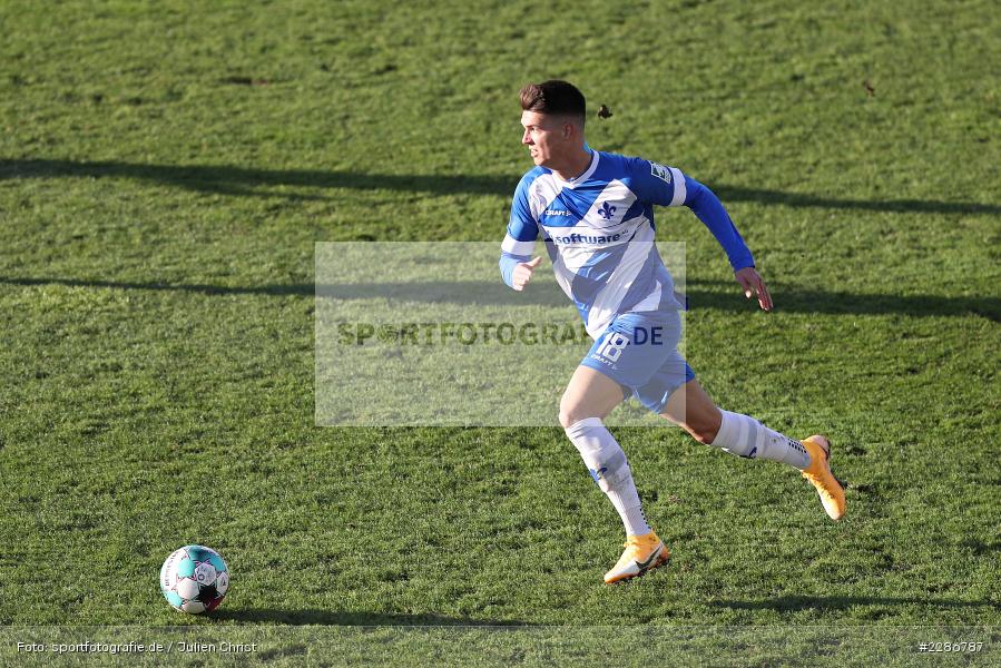 Mathias Honsak, Merck-Stadion, Darmstadt, 10.01.2021, DFL, sport, action, Fussball, Deutschland, Januar 2021, Saison 2020/2021, H96, D98, Bundesliga, 2. Bundesliga, Hannover 96, SV Darmstadt 98 - Bild-ID: 2286787