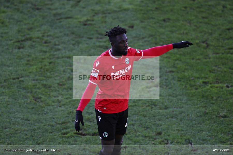 Kingsley Schindler, Merck-Stadion, Darmstadt, 10.01.2021, DFL, sport, action, Fussball, Deutschland, Januar 2021, Saison 2020/2021, H96, D98, Bundesliga, 2. Bundesliga, Hannover 96, SV Darmstadt 98 - Bild-ID: 2286802 Kingsley Schindler, Merck-Stadion, Darmstadt, 10.01.2021, DFL, sport, action, Fussball, Deutschland, Januar 2021, Saison 2020/2021, H96, D98, Bundesliga, 2. Bundesliga, Hannover 96, SV Darmstadt 98 - Bild-ID: 2286802