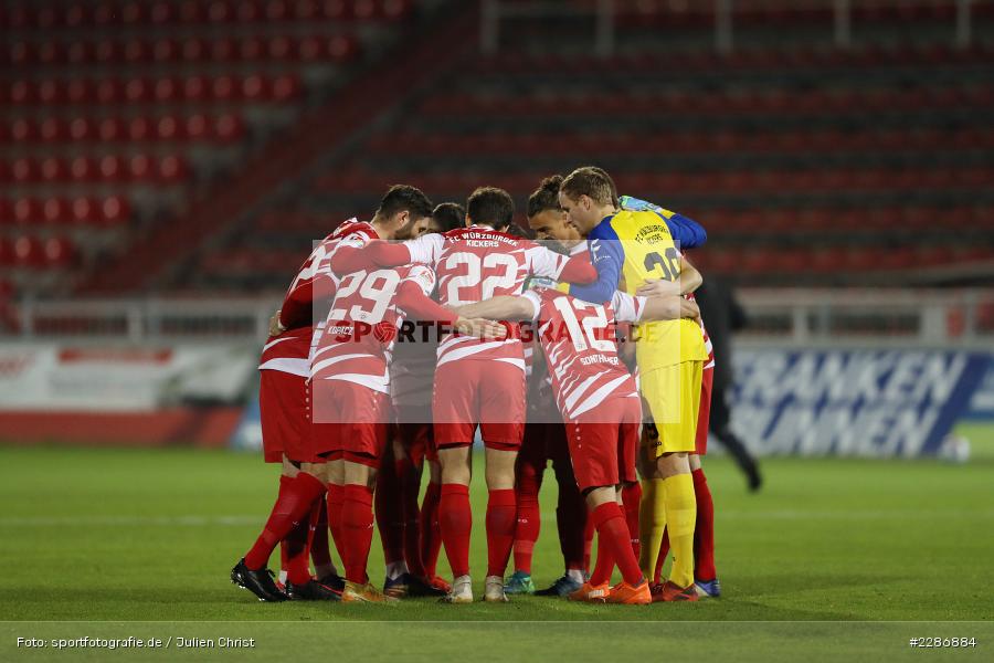 Mannschaftskreis, FLYERALARM Arena, Würzburg, 15.01.2021, DFL, sport, action, Fussball, Deutschland, Januar 2021, Saison 2020/2021, EBS, FWK, Bundesliga, 2. Bundesliga, Eintracht Braunschweig, FC Würzburger Kickers - Bild-ID: 2286884 Mannschaftskreis, FLYERALARM Arena, Würzburg, 15.01.2021, DFL, sport, action, Fussball, Deutschland, Januar 2021, Saison 2020/2021, EBS, FWK, Bundesliga, 2. Bundesliga, Eintracht Braunschweig, FC Würzburger Kickers - Bild-ID: 2286884
