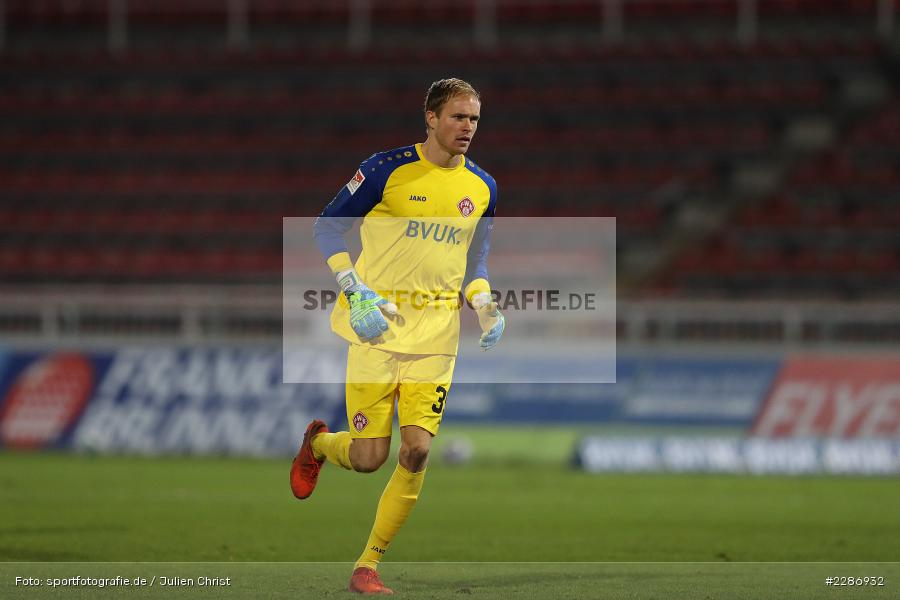 Hendrik Bonmann, FLYERALARM Arena, Würzburg, 15.01.2021, DFL, sport, action, Fussball, Deutschland, Januar 2021, Saison 2020/2021, EBS, FWK, Bundesliga, 2. Bundesliga, Eintracht Braunschweig, FC Würzburger Kickers - Bild-ID: 2286932