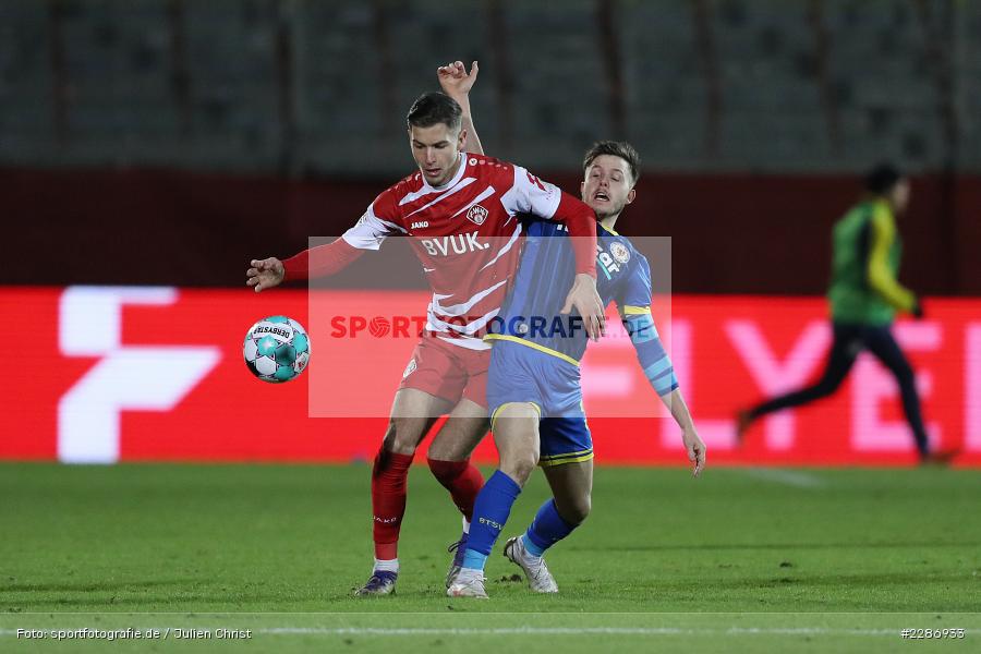 Patrick Kammerbauer, Marvin Pieringer, FLYERALARM Arena, Würzburg, 15.01.2021, DFL, sport, action, Fussball, Deutschland, Januar 2021, Saison 2020/2021, EBS, FWK, Bundesliga, 2. Bundesliga, Eintracht Braunschweig, FC Würzburger Kickers - Bild-ID: 2286933 Patrick Kammerbauer, Marvin Pieringer, FLYERALARM Arena, Würzburg, 15.01.2021, DFL, sport, action, Fussball, Deutschland, Januar 2021, Saison 2020/2021, EBS, FWK, Bundesliga, 2. Bundesliga, Eintracht Braunschweig, FC Würzburger Kickers - Bild-ID: 2286933