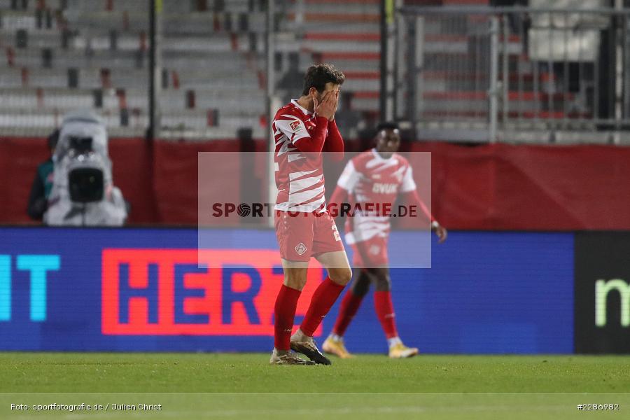Hände im Gesicht, enttäuscht, Hendrik Hansen, FLYERALARM Arena, Würzburg, 15.01.2021, DFL, sport, action, Fussball, Deutschland, Januar 2021, Saison 2020/2021, EBS, FWK, Bundesliga, 2. Bundesliga, Eintracht Braunschweig, FC Würzburger Kickers - Bild-ID: 2286982 Hände im Gesicht, enttäuscht, Hendrik Hansen, FLYERALARM Arena, Würzburg, 15.01.2021, DFL, sport, action, Fussball, Deutschland, Januar 2021, Saison 2020/2021, EBS, FWK, Bundesliga, 2. Bundesliga, Eintracht Braunschweig, FC Würzburger Kickers - Bild-ID: 2286982