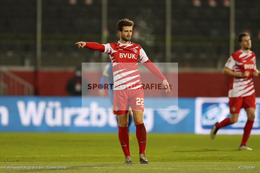 Daniel Hägele, FLYERALARM Arena, Würzburg, 15.01.2021, DFL, sport, action, Fussball, Deutschland, Januar 2021, Saison 2020/2021, EBS, FWK, Bundesliga, 2. Bundesliga, Eintracht Braunschweig, FC Würzburger Kickers - Bild-ID: 2286984 Daniel Hägele, FLYERALARM Arena, Würzburg, 15.01.2021, DFL, sport, action, Fussball, Deutschland, Januar 2021, Saison 2020/2021, EBS, FWK, Bundesliga, 2. Bundesliga, Eintracht Braunschweig, FC Würzburger Kickers - Bild-ID: 2286984