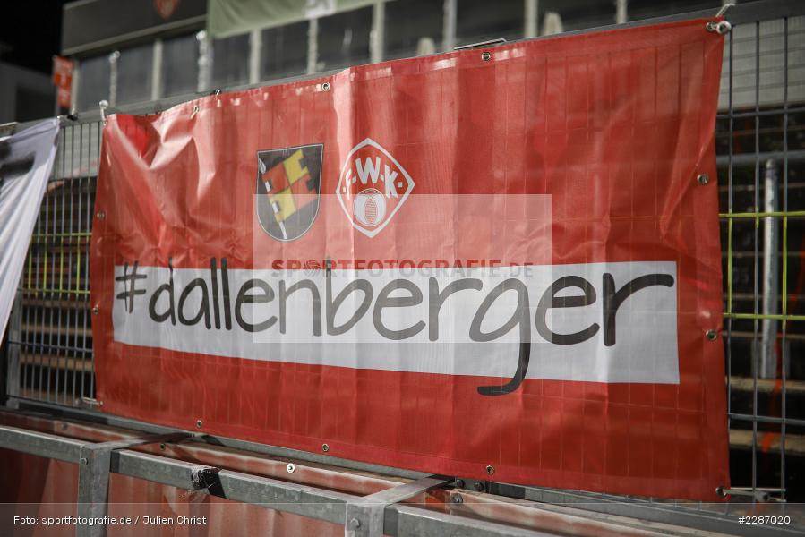 Banner, dallenberger, FLYERALARM Arena, Würzburg, 16.01.2021, DFL, sport, action, Fussball, Deutschland, Januar 2021, Saison 2020/2021, EBS, FWK, Bundesliga, 2. Bundesliga, Eintracht Braunschweig, FC Würzburger Kickers - Bild-ID: 2287020 Banner, dallenberger, FLYERALARM Arena, Würzburg, 16.01.2021, DFL, sport, action, Fussball, Deutschland, Januar 2021, Saison 2020/2021, EBS, FWK, Bundesliga, 2. Bundesliga, Eintracht Braunschweig, FC Würzburger Kickers - Bild-ID: 2287020