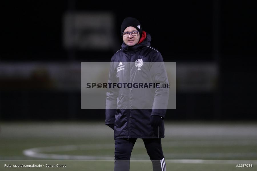 Trainer, Artur Lemm, Städtisches Stadion am Prischoß, Alzenau, 19.01.2021, sport, action, Fussball, Deutschland, Januar 2021, Saison 2020/2021, VFB, FCB, Regionalliga Südwest, Regionalliga, VfB Stuttgart II, FC Bayern Alzenau - Bild-ID: 2287038 Trainer, Artur Lemm, Städtisches Stadion am Prischoß, Alzenau, 19.01.2021, sport, action, Fussball, Deutschland, Januar 2021, Saison 2020/2021, VFB, FCB, Regionalliga Südwest, Regionalliga, VfB Stuttgart II, FC Bayern Alzenau - Bild-ID: 2287038