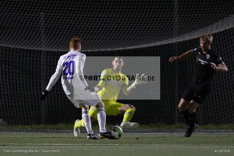 Sebastian Hornung, Nils Fischer, Städtisches Stadion am Prischoß, Alzenau, 19.01.2021, sport, action, Fussball, Deutschland, Januar 2021, Saison 2020/2021, VFB, FCB, Regionalliga Südwest, Regionalliga, VfB Stuttgart II, FC Bayern Alzenau - Bild-ID: 2287068 Sebastian Hornung, Nils Fischer, Städtisches Stadion am Prischoß, Alzenau, 19.01.2021, sport, action, Fussball, Deutschland, Januar 2021, Saison 2020/2021, VFB, FCB, Regionalliga Südwest, Regionalliga, VfB Stuttgart II, FC Bayern Alzenau - Bild-ID: 2287068