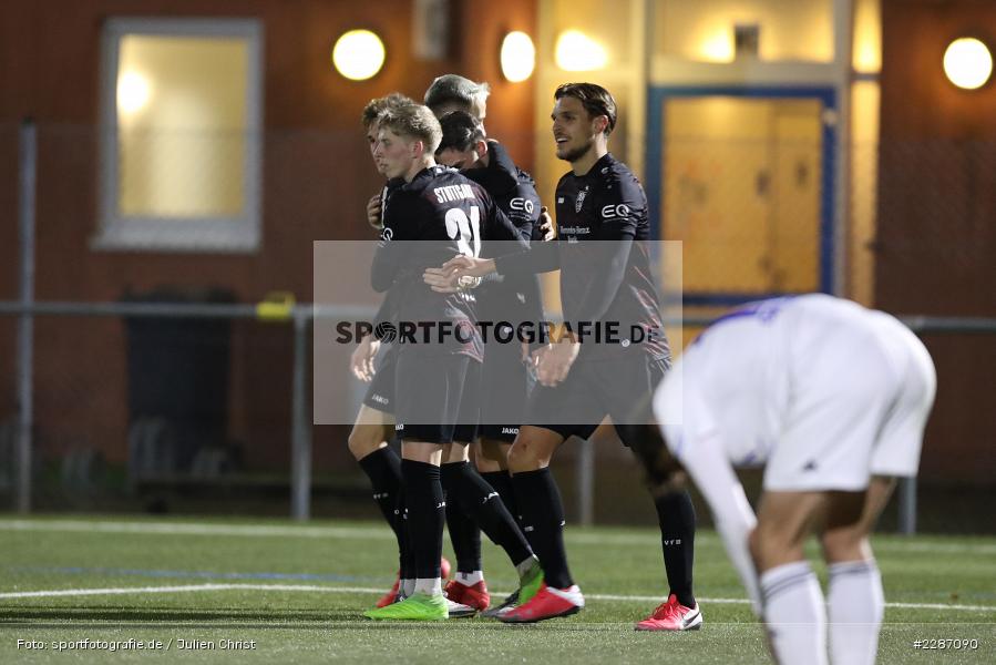 Torjubel, Eric Hottmann, Nikos Zografakis, Städtisches Stadion am Prischoß, Alzenau, 19.01.2021, sport, action, Fussball, Deutschland, Januar 2021, Saison 2020/2021, VFB, FCB, Regionalliga Südwest, Regionalliga, VfB Stuttgart II, FC Bayern Alzenau - Bild-ID: 2287090 Torjubel, Eric Hottmann, Nikos Zografakis, Städtisches Stadion am Prischoß, Alzenau, 19.01.2021, sport, action, Fussball, Deutschland, Januar 2021, Saison 2020/2021, VFB, FCB, Regionalliga Südwest, Regionalliga, VfB Stuttgart II, FC Bayern Alzenau - Bild-ID: 2287090