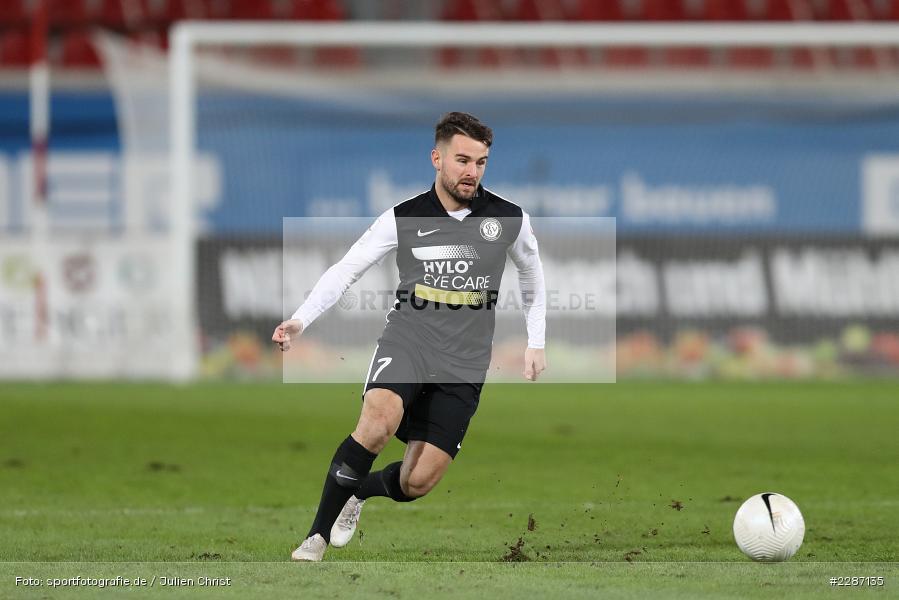Manuel Feil, Sparda-Bank-Hessen-Stadion, Offenbach, 20.01.2021, sport, action, Fussball, Deutschland, Januar 2021, Saison 2020/2021, SV07, OFC, Regionalliga Südwest, Regionalliga, SV 07 Elversberg, Kickers Offenbach - Bild-ID: 2287135 Manuel Feil, Sparda-Bank-Hessen-Stadion, Offenbach, 20.01.2021, sport, action, Fussball, Deutschland, Januar 2021, Saison 2020/2021, SV07, OFC, Regionalliga Südwest, Regionalliga, SV 07 Elversberg, Kickers Offenbach - Bild-ID: 2287135