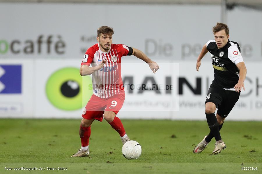 Robin Fellhauer, Serkan Firat, Sparda-Bank-Hessen-Stadion, Offenbach, 20.01.2021, sport, action, Fussball, Deutschland, Januar 2021, Saison 2020/2021, SV07, OFC, Regionalliga Südwest, Regionalliga, SV 07 Elversberg, Kickers Offenbach - Bild-ID: 2287164 Robin Fellhauer, Serkan Firat, Sparda-Bank-Hessen-Stadion, Offenbach, 20.01.2021, sport, action, Fussball, Deutschland, Januar 2021, Saison 2020/2021, SV07, OFC, Regionalliga Südwest, Regionalliga, SV 07 Elversberg, Kickers Offenbach - Bild-ID: 2287164